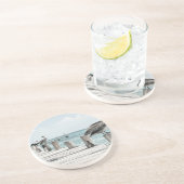 pelicaan-33 zandsteen onderzetter (Zijkant)