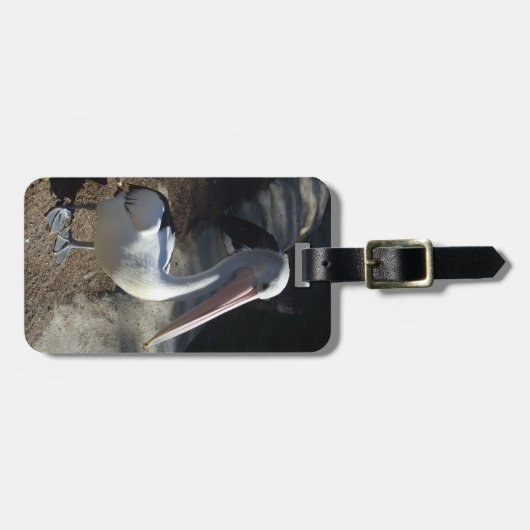 Pelicaans Bagagelabel (Voorkant horizontaal)