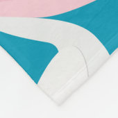 Pelicaans patroon fleece deken (Hoek)