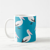 Pelicaans patroon koffiemok (Links)