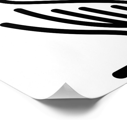 Pelicaans Poster (Hoek)