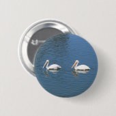 pelicaanse paarknop ronde button 5,7 cm (Voorkant /achterkant)