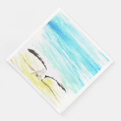 Pelicaanse rekvleugels servet (Hoek)