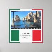 Pelican Arch, Cabo San Lucas Canvas Afdruk (Voorkant)