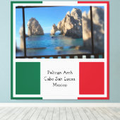 Pelican Arch, Cabo San Lucas Canvas Afdruk (Insitu (Houten vloer))