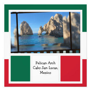 Pelican Arch, Cabo San Lucas Foto Afdruk