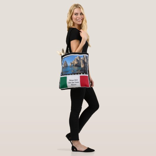 Pelican Arch, Cabo San Lucas Tote Bag (Op model)