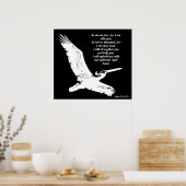 Pelican Art Isaiah 41:10 Afdrukken Poster (Keuken)