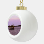 Pelican Bar Keramische Bal Ornament (Rechts)