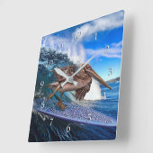 PELICAN BARREL RIDER SURFER VIERKANTE KLOK (Hoek)