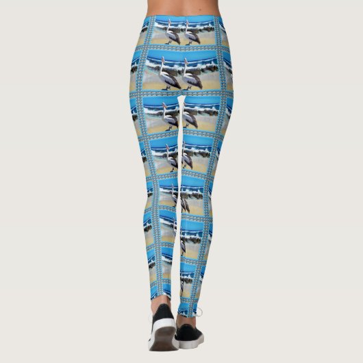 Pelican Beach Splash Leggings (Achterkant)