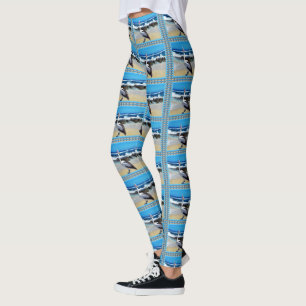 Pelican Beach Splash Leggings