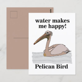 Pelican Bird Briefkaart