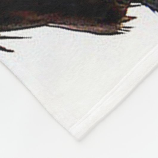 Pelican Bird Fleece Blanket (Hoek)