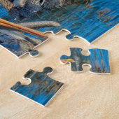 Pelican Bird Florida. kerstcadeautjes Legpuzzel (Zijkant)