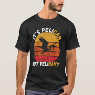 Pelican Bird Het is Pelican Sunset Tropical T-shirt