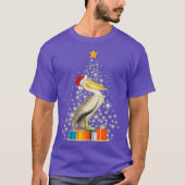 Pelican Bird Lover Xmas Gift Pelican Christmas T-shirt (Voorkant)