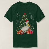 Pelican Bird Lover Xmas Pelican kerstboom T-shirt (Design voorkant)