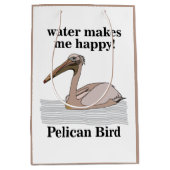 Pelican Bird Medium Cadeauzakje (Voorkant)