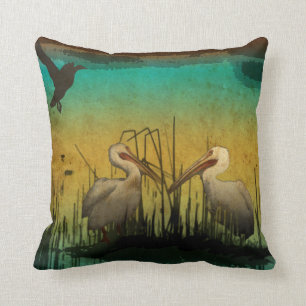 Pelican Bird Pillow Kussen