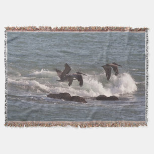 Pelican Birds Wilde Dieren Drijven Blanket Deken