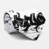 Pelican Birds Wilde Dieren in de Oostzee Stropdas (Opgerold)