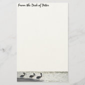 Pelican Birds Wilde Levensdieren Briefpapier (Voorkant)
