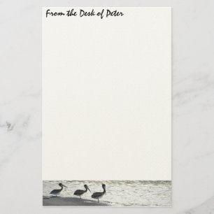Pelican Birds Wilde Levensdieren Briefpapier