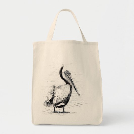 Pelican Birds Wilde Levensdieren Tote Bag (Voorkant)