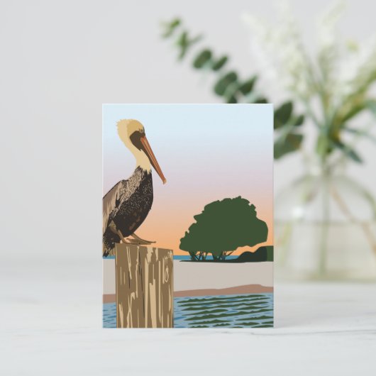 Pelican Briefkaart (Staand voorkant)