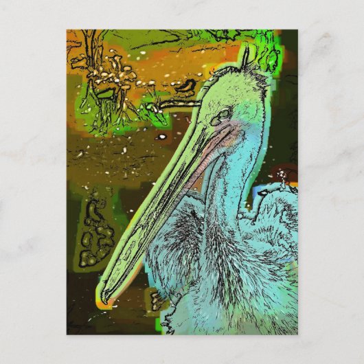 PELICAN BRIEFKAART (Voorkant)
