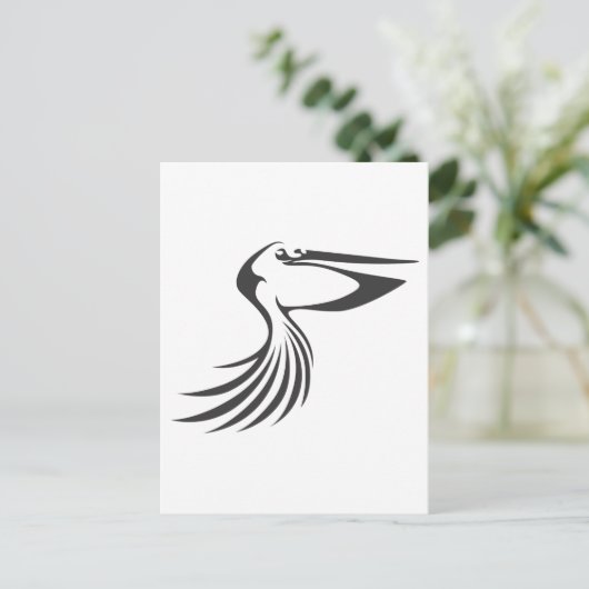 Pelican Briefkaart (Staand voorkant)