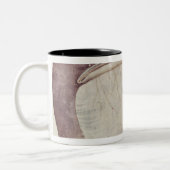 Pelican, c.1590 tweekleurige koffiemok (Links)