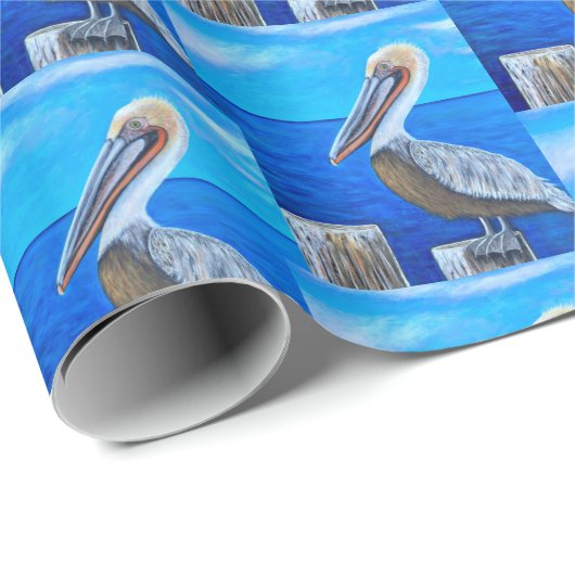 Pelican Cadeaupapier (Rol Hoek)