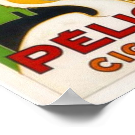 Pelican Cigaretten Poster (Hoek)