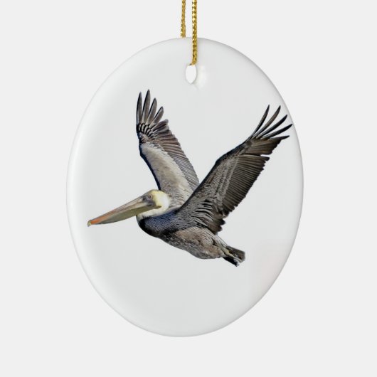 Pelican Clear Keramisch Ornament (Rechts)