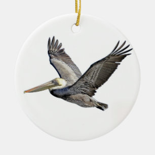 Pelican Clear Keramisch Ornament