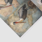 Pelican Collage 1 Decoupage papier (Detail)