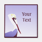 Pelican Custom Magnet (Voorkant)