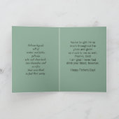 Pelican Dad Happy Fathers Day Kaart (Binnen)