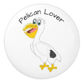 Pelican Design Personalised Keramische Knop (Voorkant)