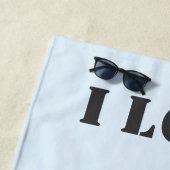 Pelican Design Persoonlijk Strandlaken (In situ)