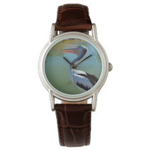 Pelican die een Storm uitzingt, Horloge