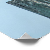 Pelican, doorgesluisd op een pylon poster (Hoek)