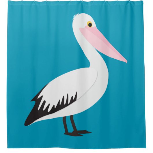 Pelican Douchegordijn (Voorkant)