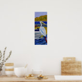 Pelican en Boats Poster (Keuken)