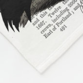 Pelican en Butterflies Fleece Deken (Hoek)