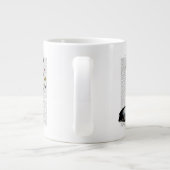 Pelican en Butterflies Grote Koffiekop (Achterkant)