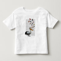 Pelican en Butterflies