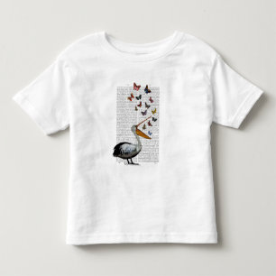 Pelican en Butterflies Kinder Shirts